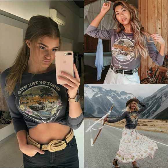 New spell spirit of the wilderness tee raglan XS - Picture 4 of 8